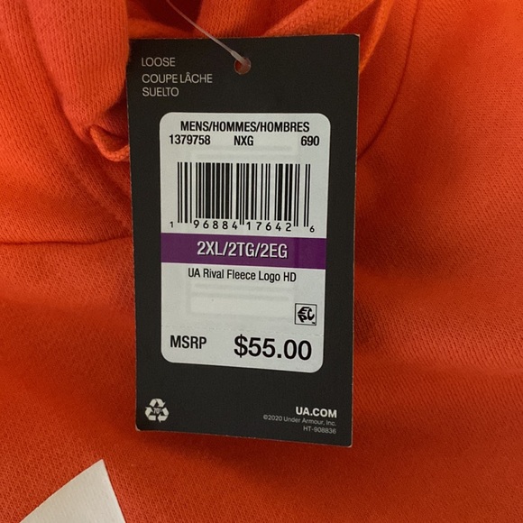 Under Armor Hoodie Unisex - Picture 3 of 3